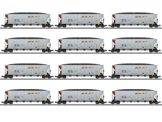 Marklin 45666 BNSF Hopper Wagon Set (6) HO Gauge