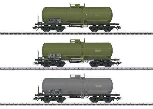 Marklin CSD Zaes(Rah) Bogie Tank Wagon Set (3) IV HO Gauge MN46463