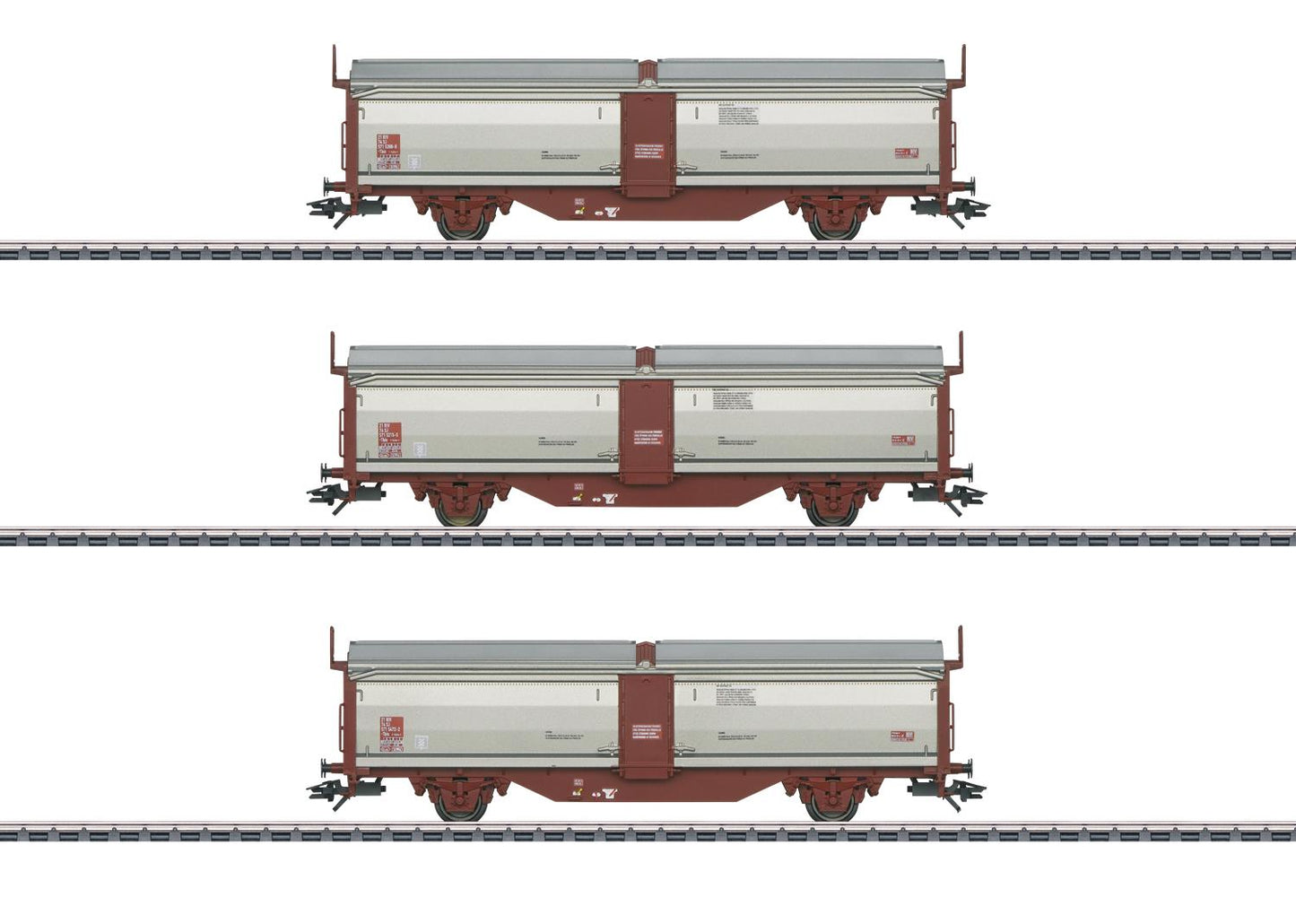 Marklin SJ Tbis Sliding Wall Wagon Set (3) IV MN47303 HO Gauge
