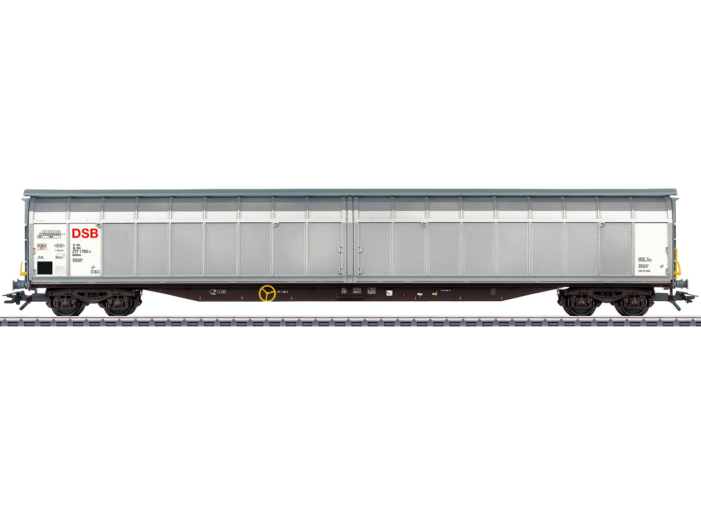 Marklin 48057 DSB Habbins High Capacity Sliding Wall Bogie Van V HO Gauge