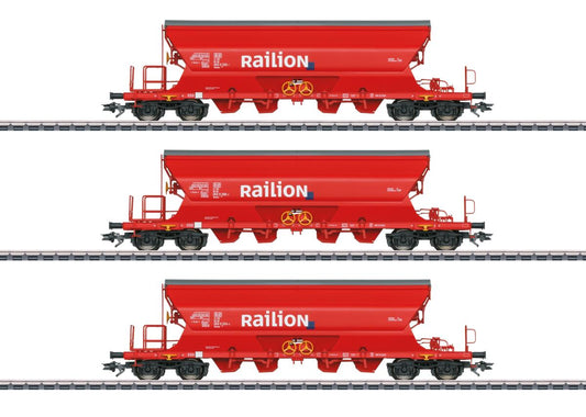 Marklin DBAG Railion Tanoos896 Bogie Hopper Set (2) V MN48192 HO Gauge