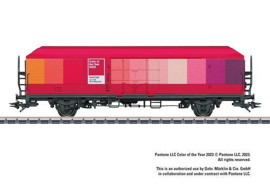 Marklin PANTONE Colour of the Year (18-1750) Wagon 2023 MN48553 HO Gauge