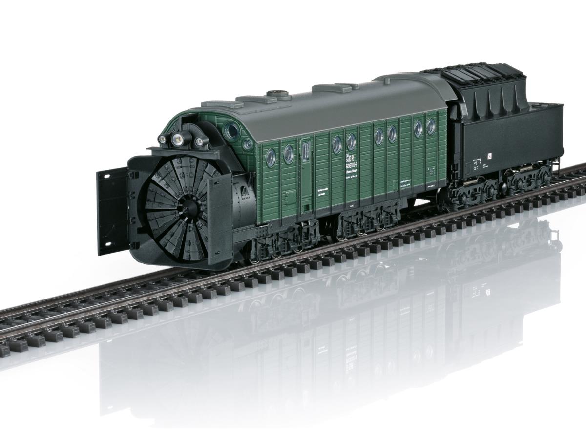 Marklin 49970 DR Henschel Steam Powered Rotary Snowplough IV ~AC-Sound HO Gauge