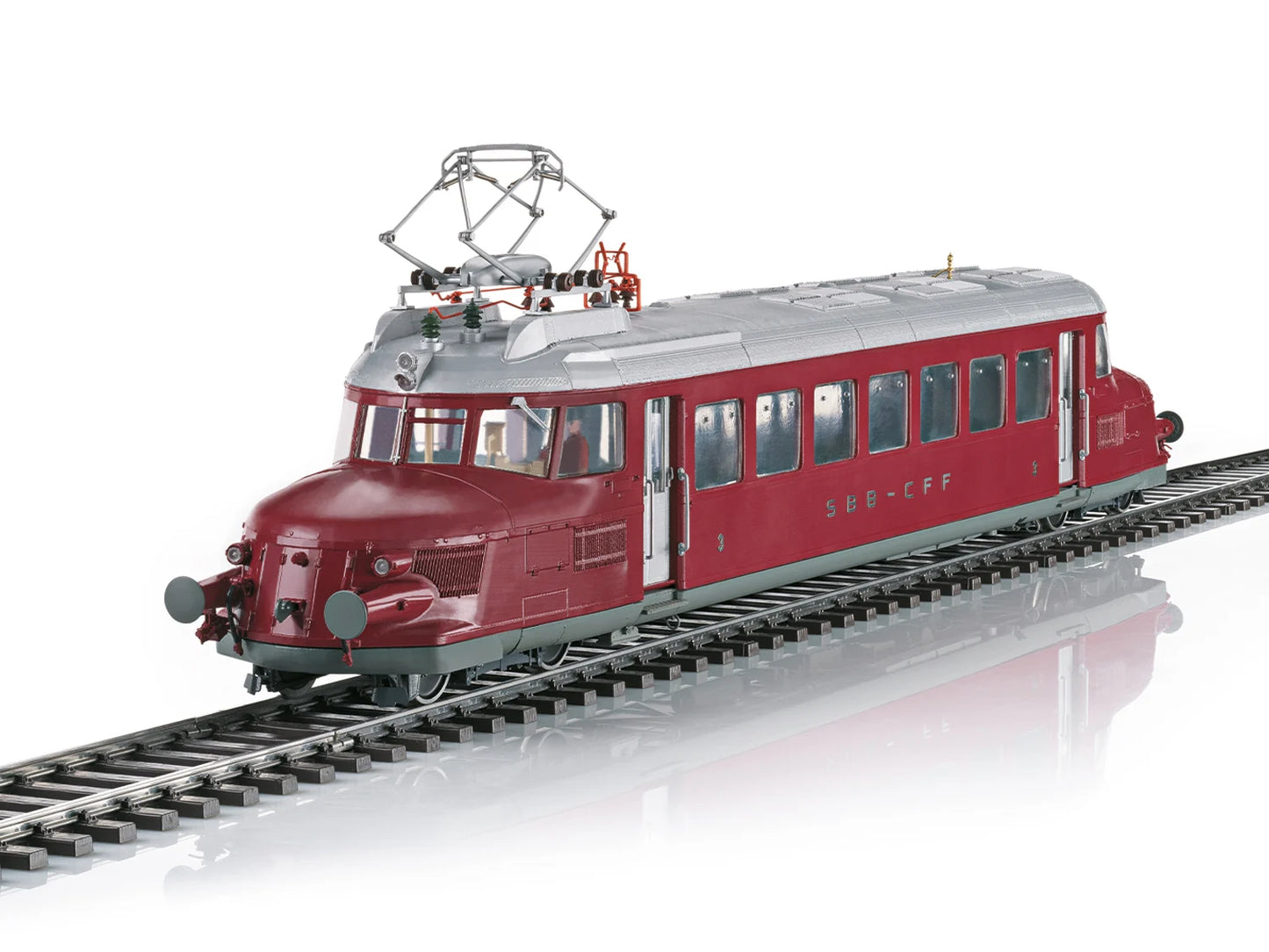 Marklin OeBB RCe2/4 Roter Pfeil Electric Railcar VI (~AC-Sound) MN55267 1 Gauge