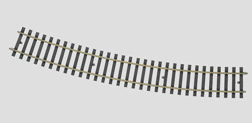 Marklin MN59076 G1 (H1071) Curved Track 1550mm Radius 22.5 Degree Gauge 1