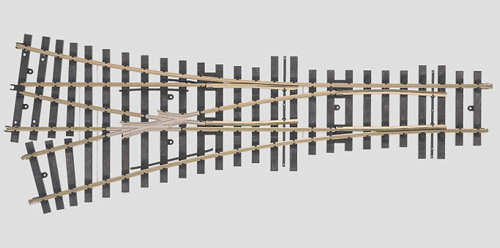 Marklin MN59091 G1 (H1105) Three Way Turnout 1394mm Radius Gauge 1