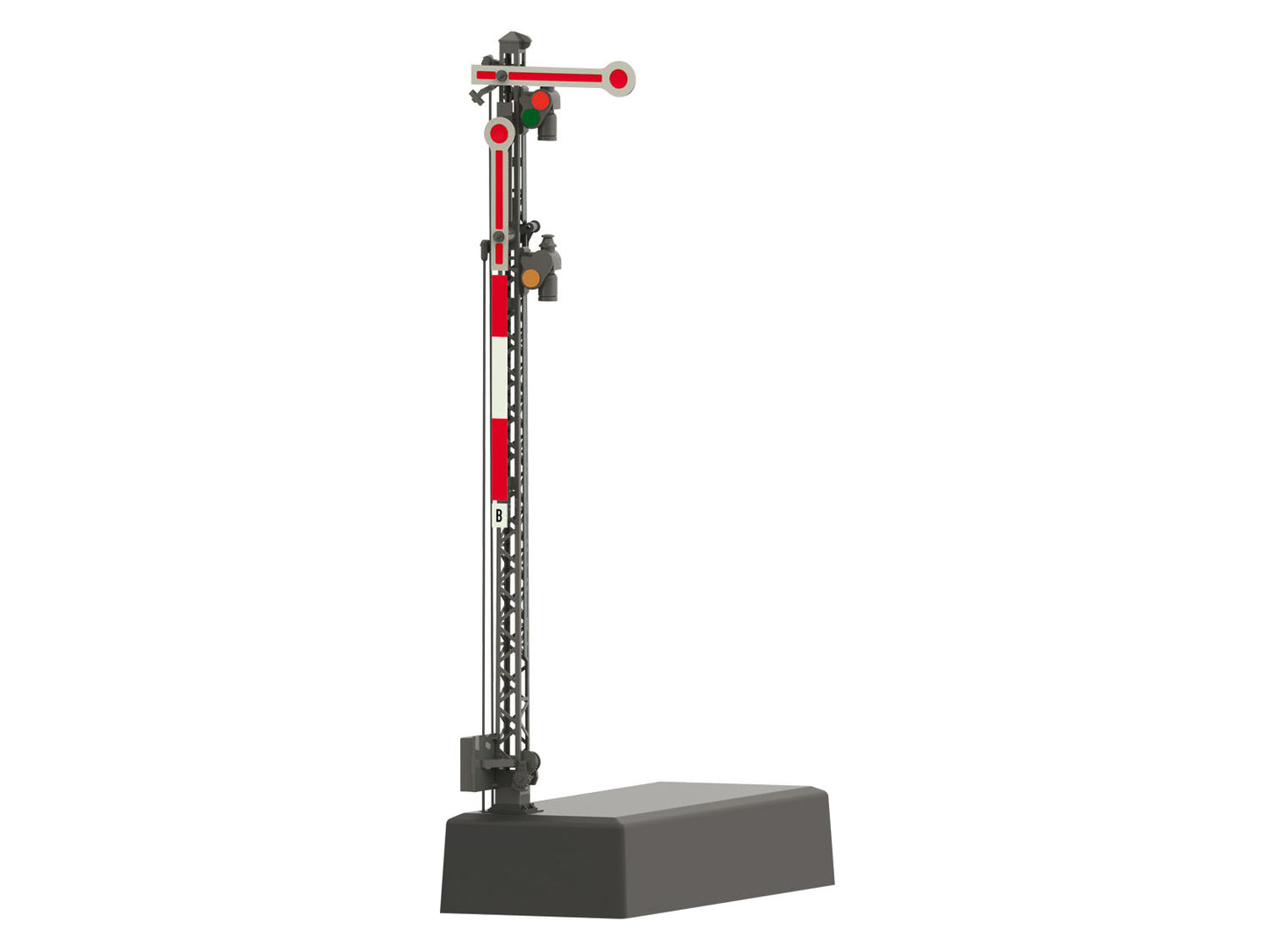 Marklin Hp0/Hp1/Hp2 Home Signal Lattice Mast (MFX-Fitted) MN70415 HO Gauge