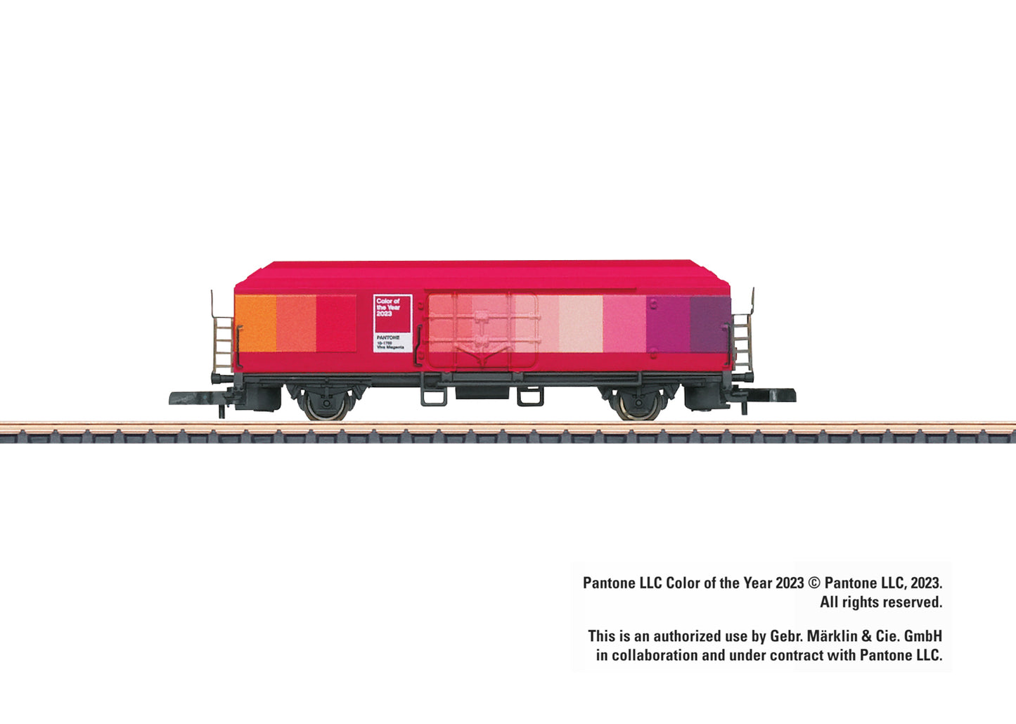 Marklin PANTONE Colour of the Year (18-1750) Wagon 2023 MN82163 Z Gauge