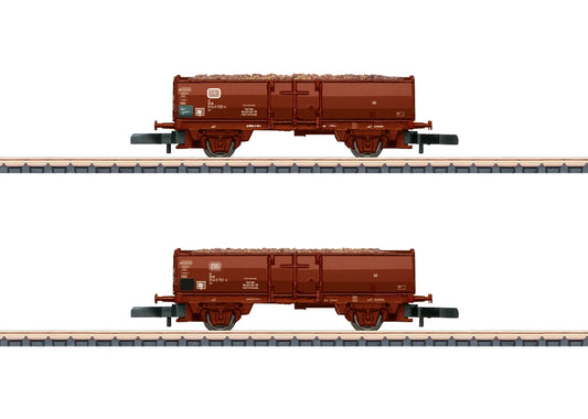 Marklin VGH Eo17 Gondola Sugar Beet Wagon Set (2) IV MN82396 Z Gauge