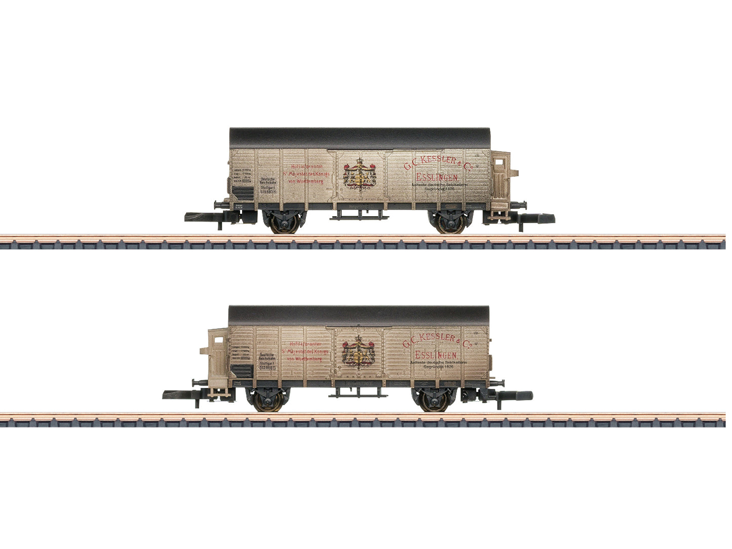 Marklin 82553 DRG Sparkling Wine Transportation Wagon Set (2) II Z Gauge