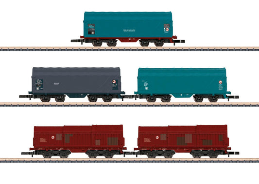 Marklin SNCB Shimmns/Shimms Wagon Set (5) VI MN86358 1:220