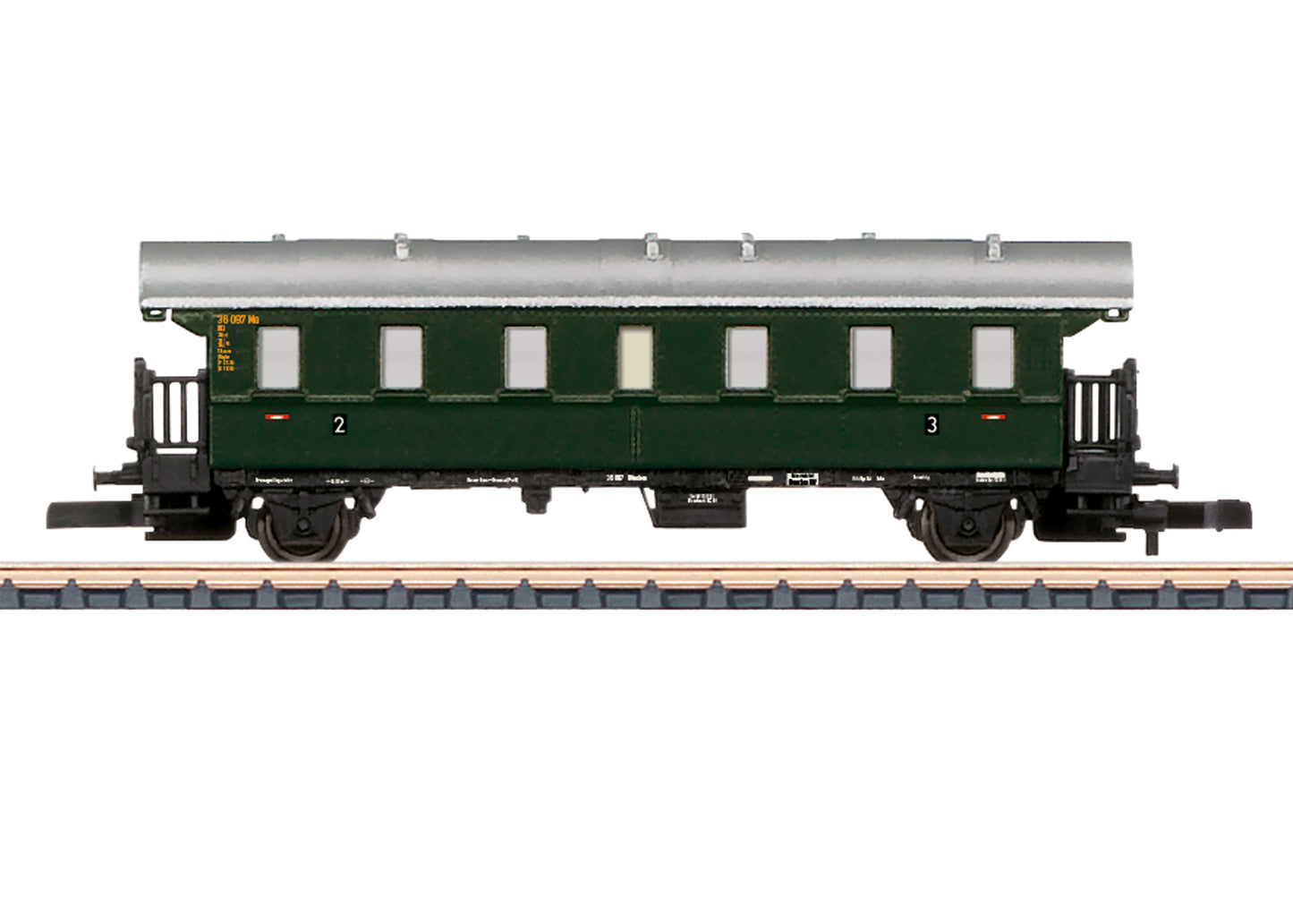 Marklin MN87501 DB Bci 2nd/3rd Class Thunderbox Coach III Z Scale