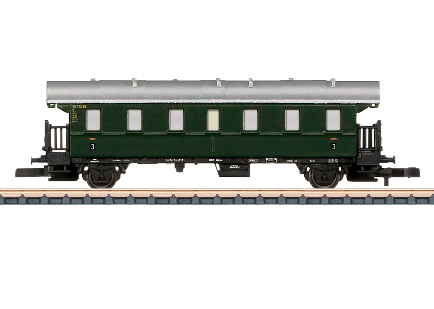 Marklin MN87511 DB Bi 2nd Class Thunderbox Coach III Z Scale