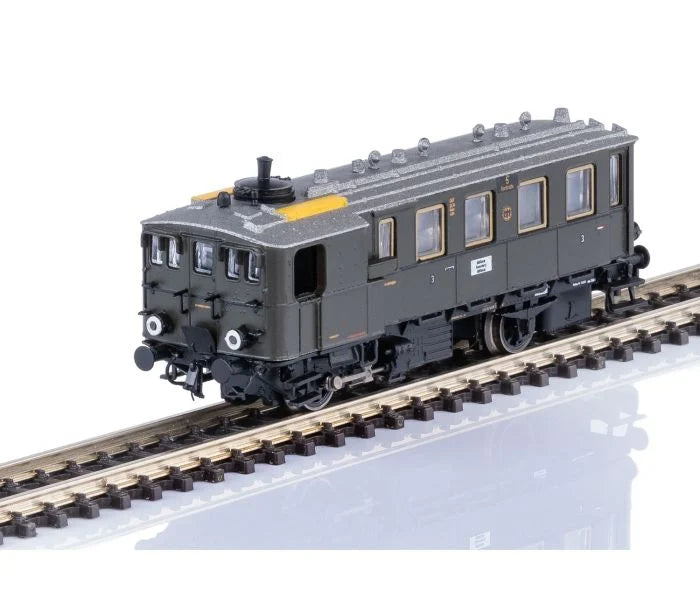 Marklin DRG Ci dT Wu05 Kittel Steam Powered Railcar II MN88147 Z Gauge