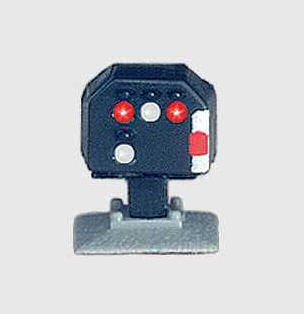 Marklin MN89394 Dwarf Colour Light Yard/Track Block 2 Aspect Signal Z Scale