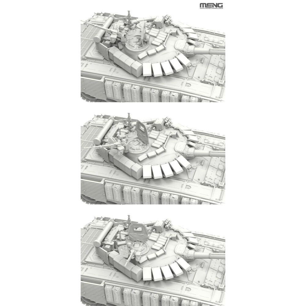 Meng 72-007 Russian Main Battle Tank T-72B3M 1:72 Model Kit