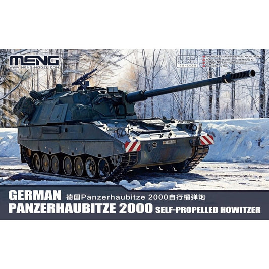 Meng 72-008 German Panzerhaubitze 2000 Self-Propelled Howitzer 1:72 Model Kit