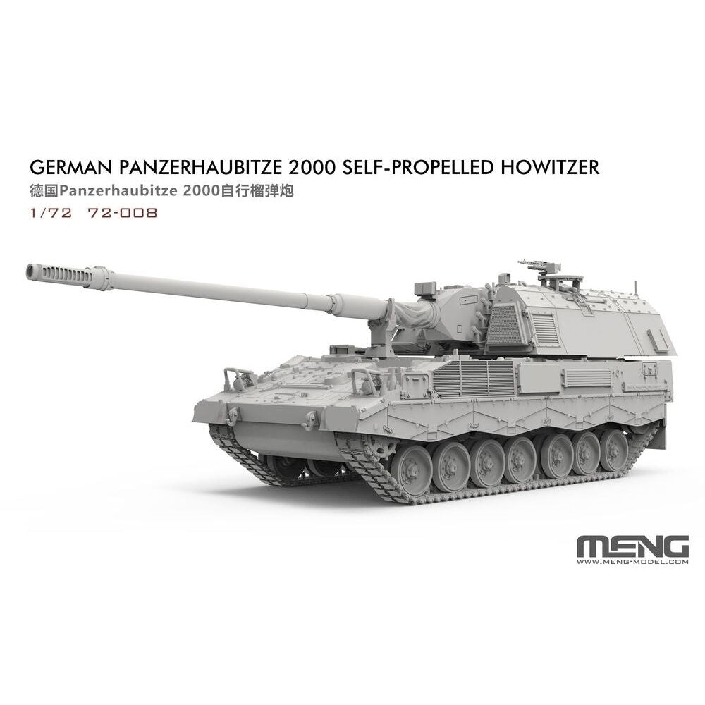 Meng 72-008 German Panzerhaubitze 2000 Self-Propelled Howitzer 1:72 Model Kit