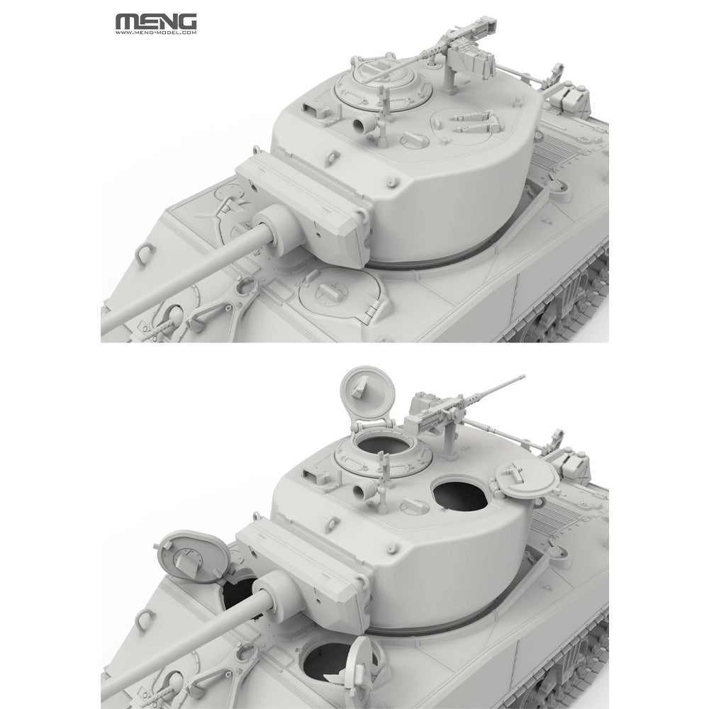 Meng 72-020 U.S. Assault Tank M4A3E2 Jumbo 1:72 Model Kit