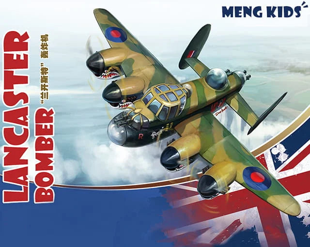 Meng Models mPLANE-002 Lancaster Bomber 1:Egg Model Kit