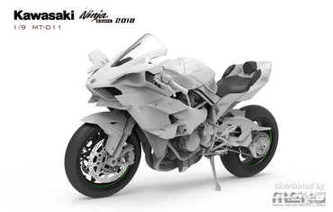 Meng Models MT-011 Kawasaki Ninja H2R 2018 1:9 Model Kit