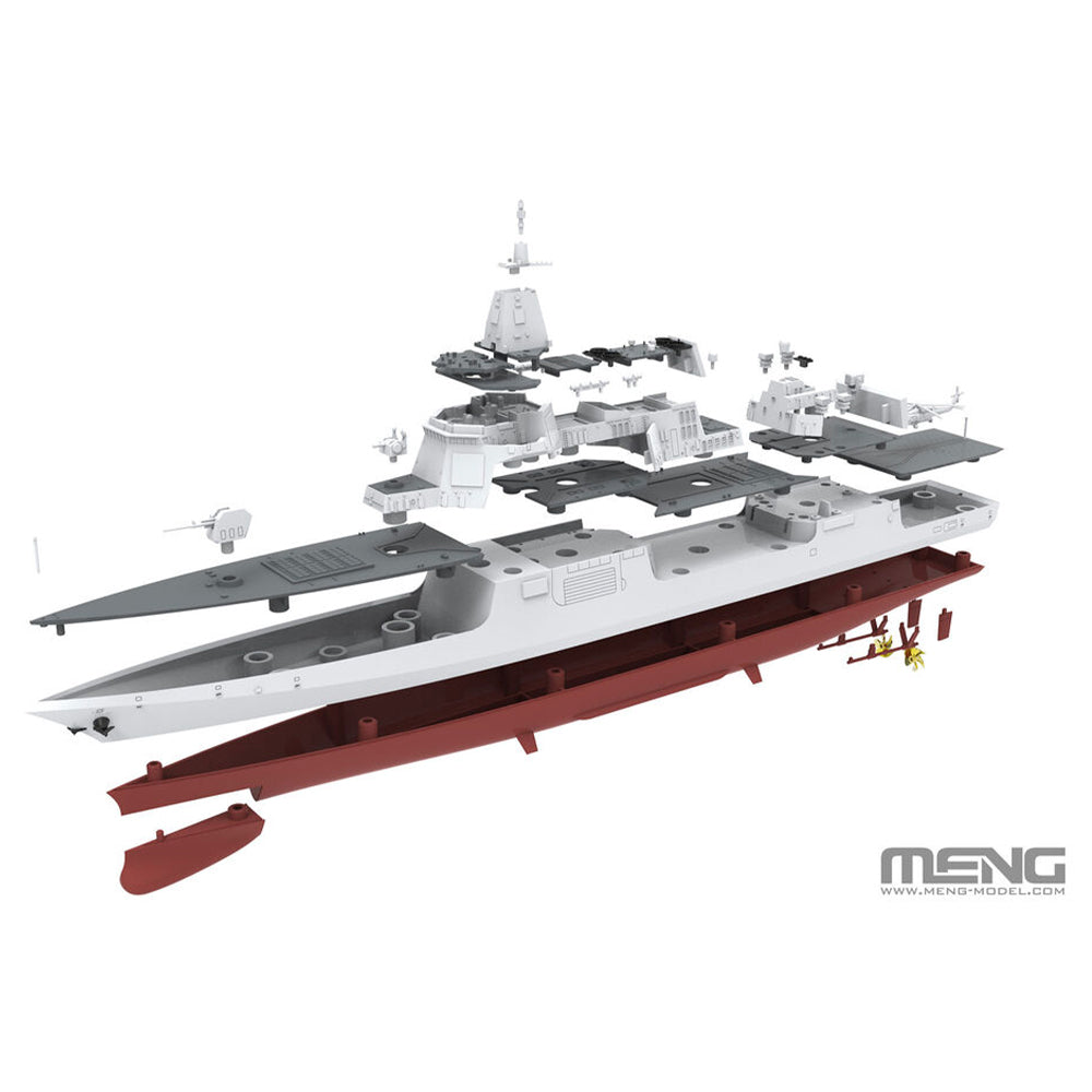 Meng PS-009 Chinese Type-055 Guided-Missile Destroyer 1:700 Model Kit