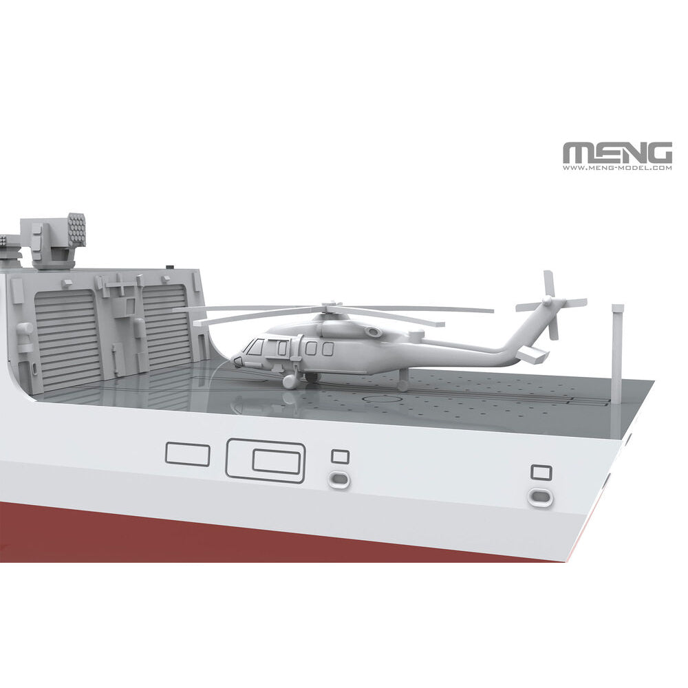Meng PS-009 Chinese Type-055 Guided-Missile Destroyer 1:700 Model Kit