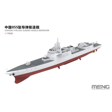 Meng PS-009S Chinese Type-055 Destroyer Pre-Coloured Edition 1:700 Model Kit