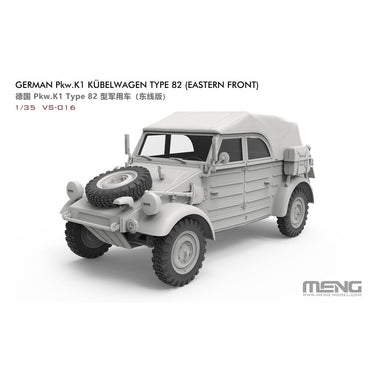Meng VS-016 German Pkw.K1 Kubelwagen Type 82 (Eastern) 1:35 Model Kit