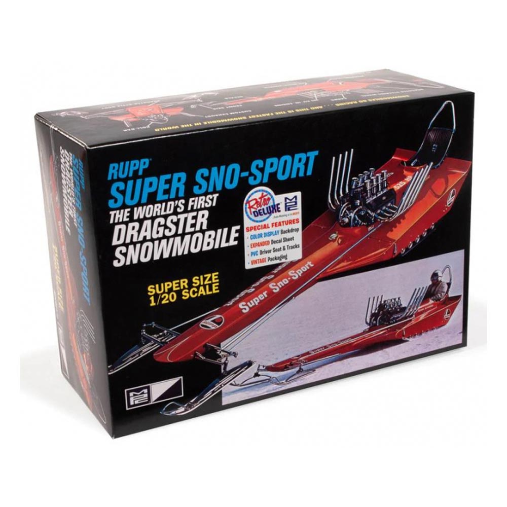 MPC 961 Rupp Super Sno-Sport Snow Dragster 1:20 Model Kit