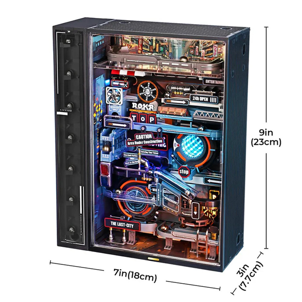 ROKR The Last City Marble Run 3D Puzzle Model Kit MR01S