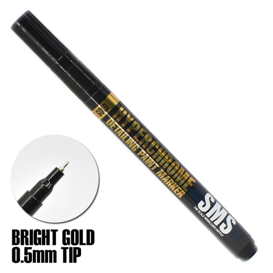 SMS Bright Gold 0.5mm HyperChrome Paint Marker Pen MRK02
