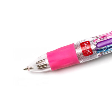 Legami Mini Magic Rainbow: Mini 4-Colour Ballpoint Pen - Unicorn