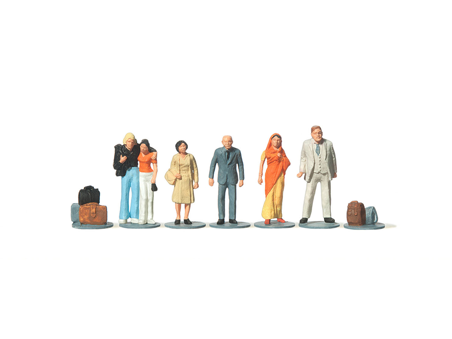 Merten 212523 Foreign Travellers (6) Figure Set HO