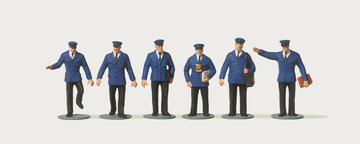 Merten 212529 Railway Personnel (6) Figure Set HO