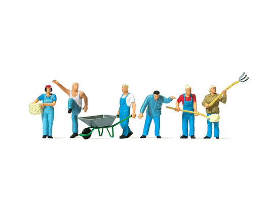 Merten 212560 Modern Farmers (6) Figure Set HO