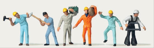 Merten 212577 Builders (6) Figure Set HO
