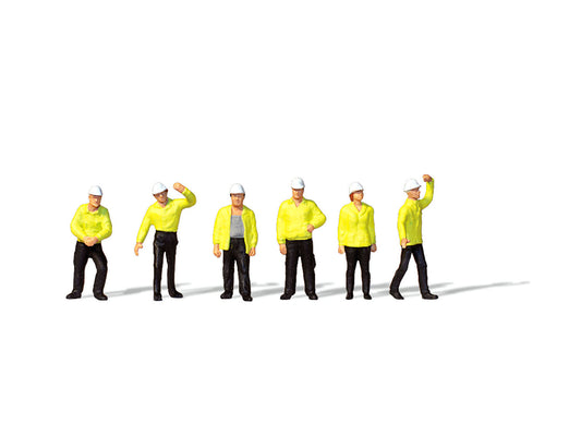 Merten Industrial Workers (6) Figure Set MRT0212588 HO Gauge