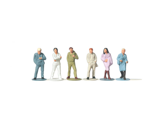 Merten 215004 Passers By Standing (6) Figure Set HO