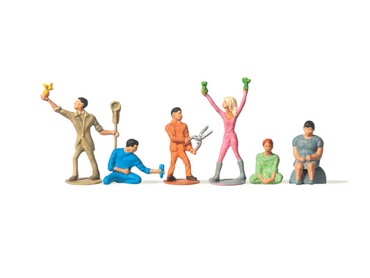 Merten 215014 Gardeners (6) Figure Set HO