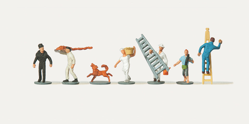 Merten 272258 Working People (6) Figure Set N Gauge