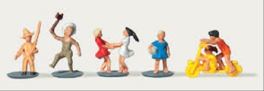 Merten 272581 Playing Children (6) Figure Set N Gauge
