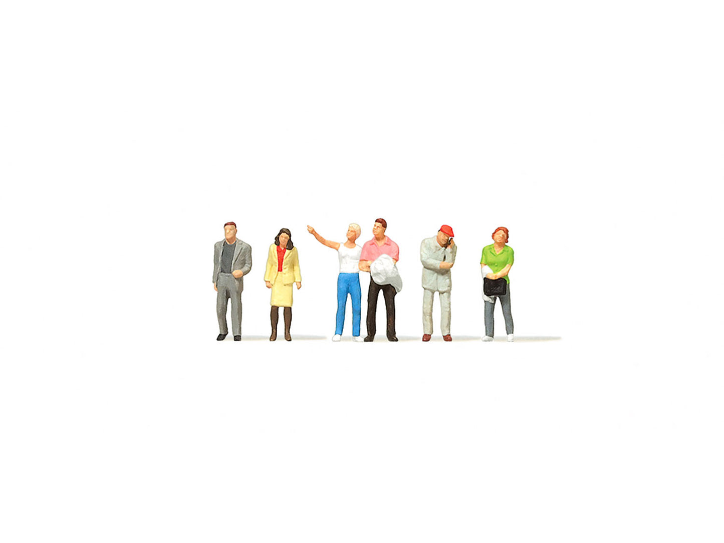 Merten 282554 Passers By (6) Figure Set TT Scale