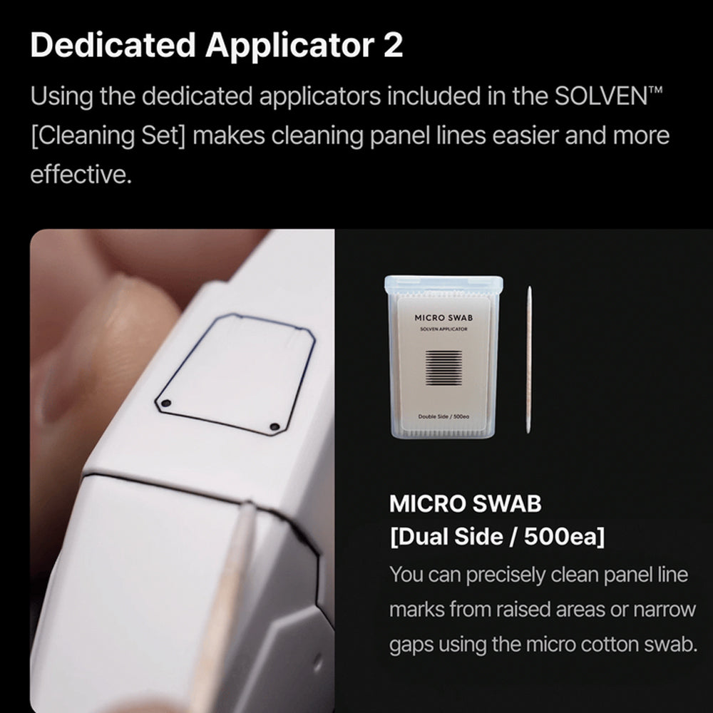 Gunprimer SOLVEN Applicator Micro Swabs (500pcs)