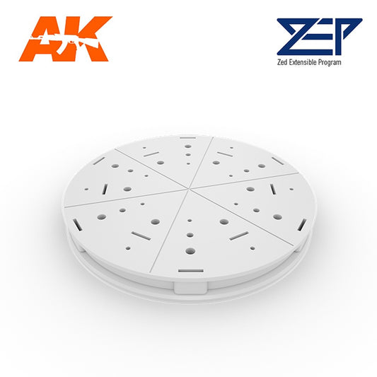 ZEP Rotary Base for Model Kit Assembling, Painting, Weathering MSJ04