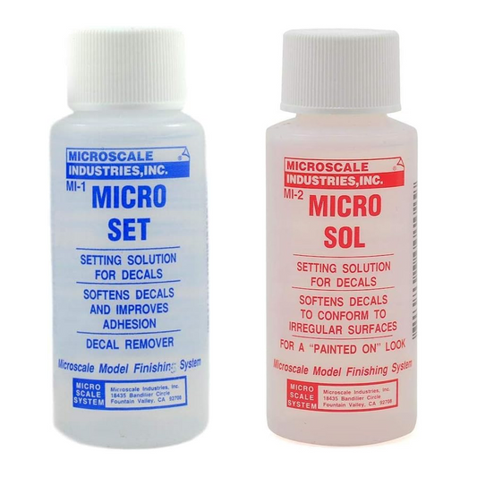 Microscale Industries Micro Sol & Micro Set MI1 & MI-2 - Twin Pack