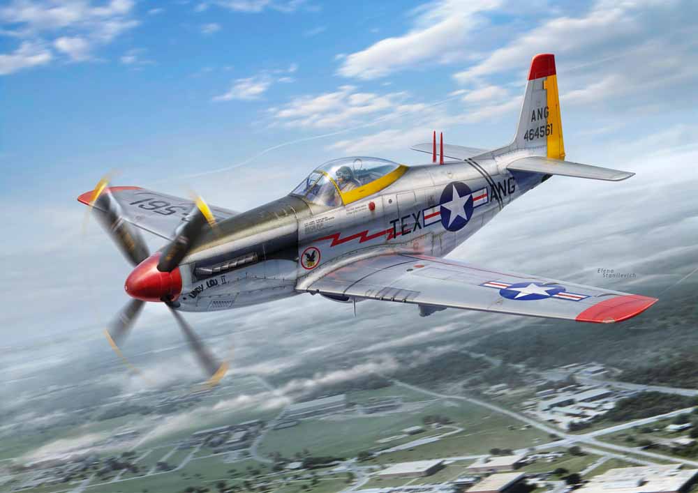 Modelsvit 4817 North-American P-51H Mustang etched parts 1:48 Aircraft Model Kit