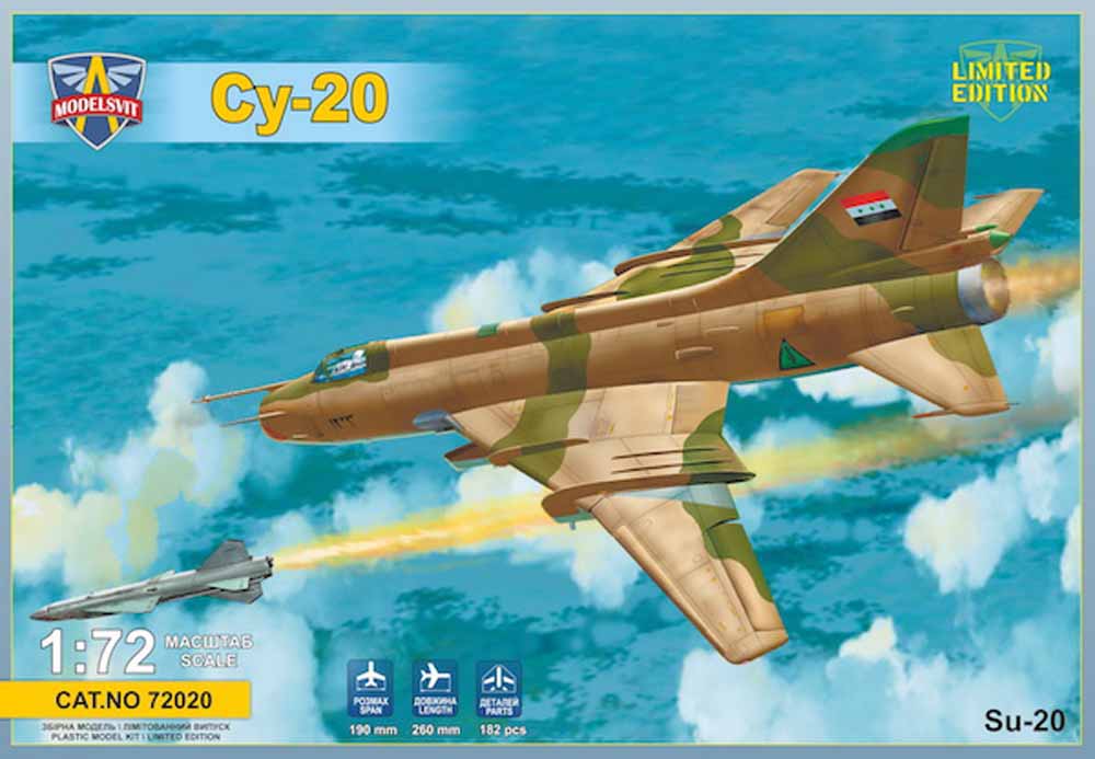 Modelsvit 72020 Sukhoi Su-20 1:72 Aircraft Model Kit