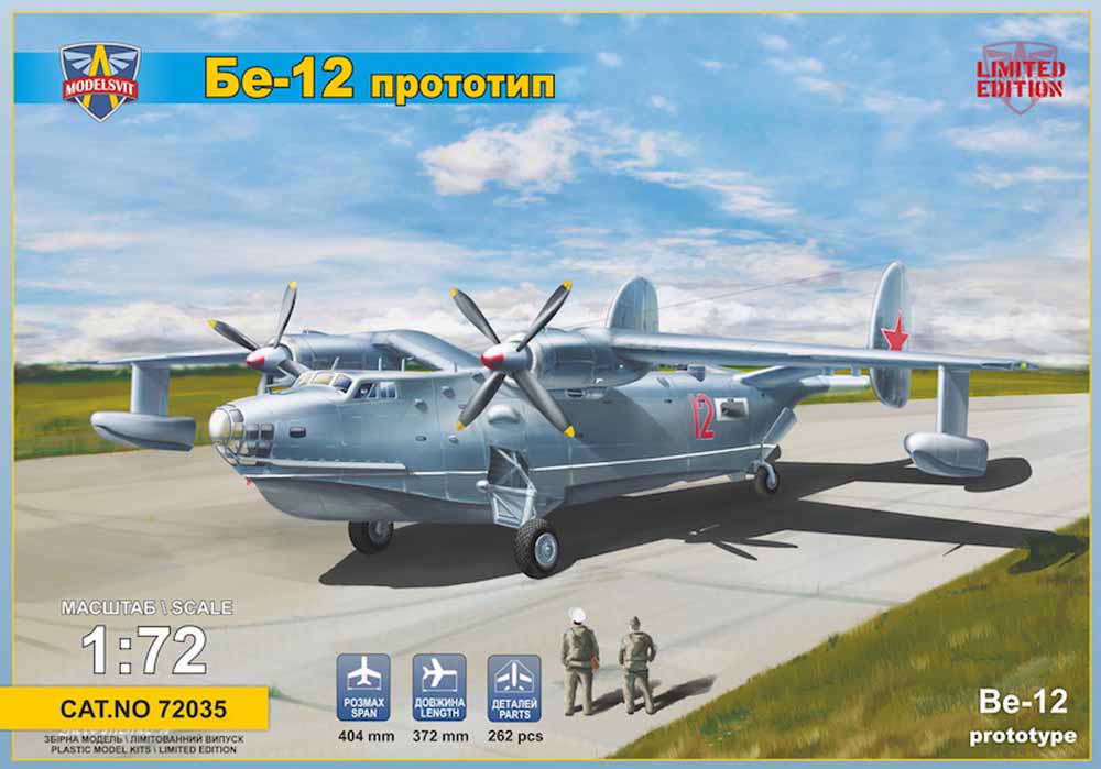 Modelsvit 72035 Beriev Be-12 Prototype 1:72 Aircraft Model Kit