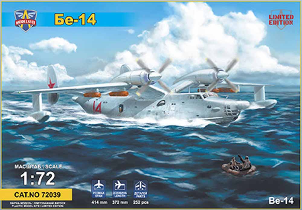Modelsvit 72039 Beriev Be-14 Flying Boat 1:72 Aircraft Model Kit